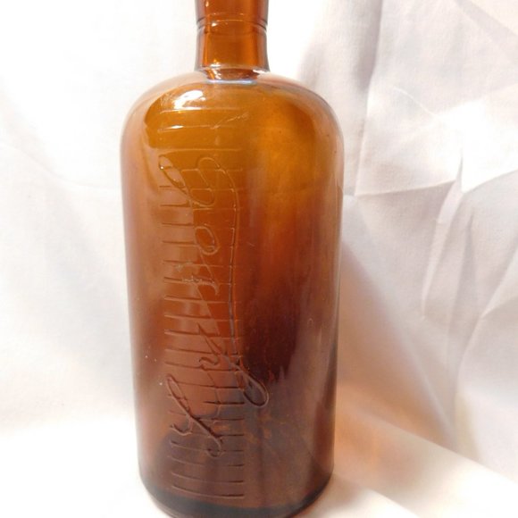 Antique Lysol Glass Bottle Early 1900's Collectible - Picture 1 of 5